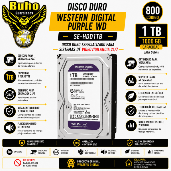 800-DISCO DURO PURPLE WD 1 TERA SATA