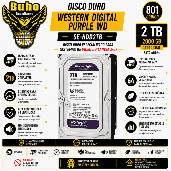 801-DISCO DURO PURPLE WD 2 TERAS SATA