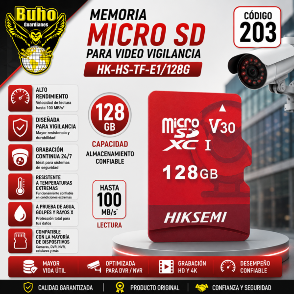 203-MEMORIA MICRO SD 128GB NEO PLUS