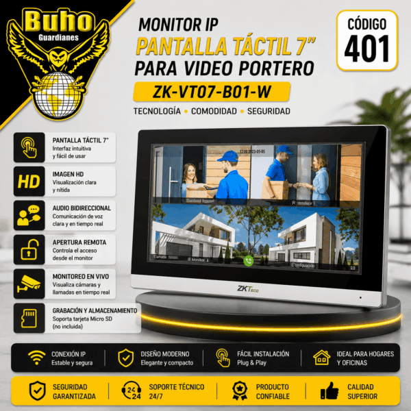 401 - MONITOR 7'' LCD - HD
