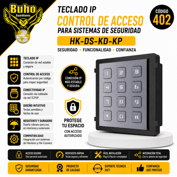 402 - MODULO PARA VIDEOPORTERO 12 BOTONES