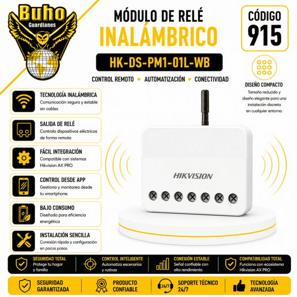 915-AX PRO / AX HOME PULSADOR DE EMERGENCIA PORTATIL INALAMBRICO