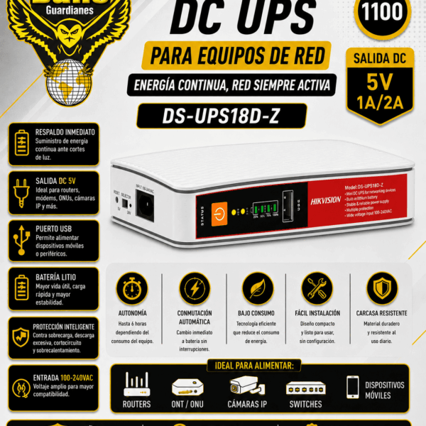 1100 - DS-UPS18D-Z
