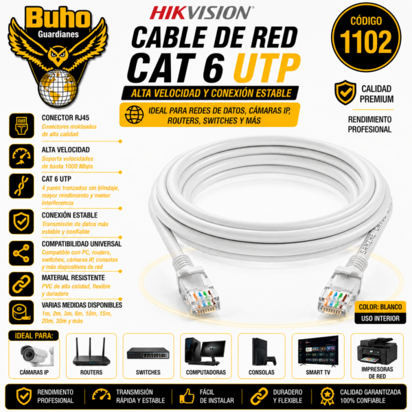1102 - Cable de red