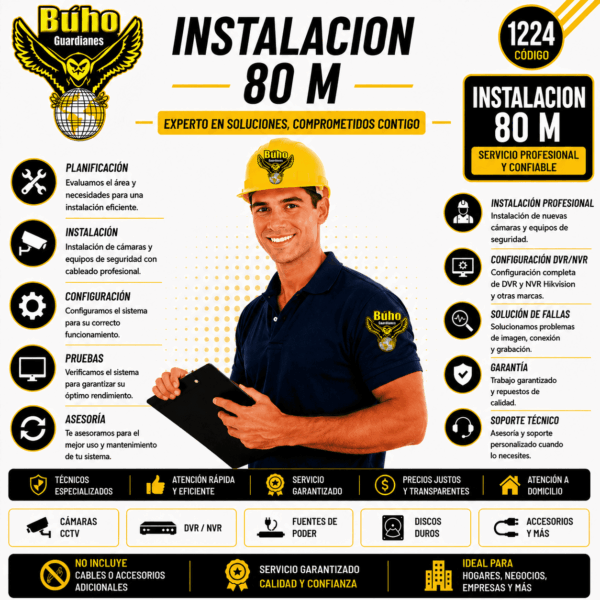 1224 - INSTALACION 80M