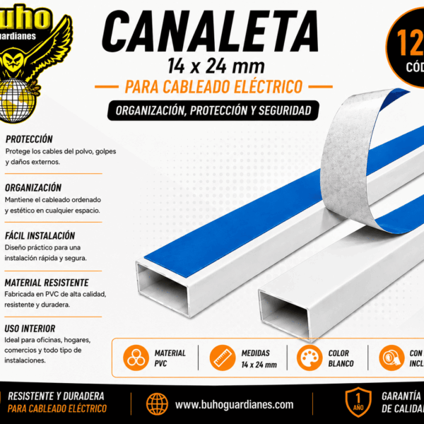 1228 - CANALETA 14 X 24
