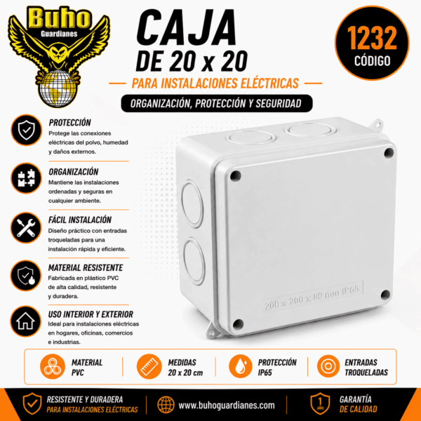 1232 - CAJA 20 X 20